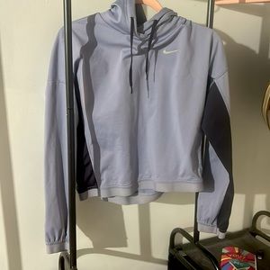 Purple Nike dry fit running pullover